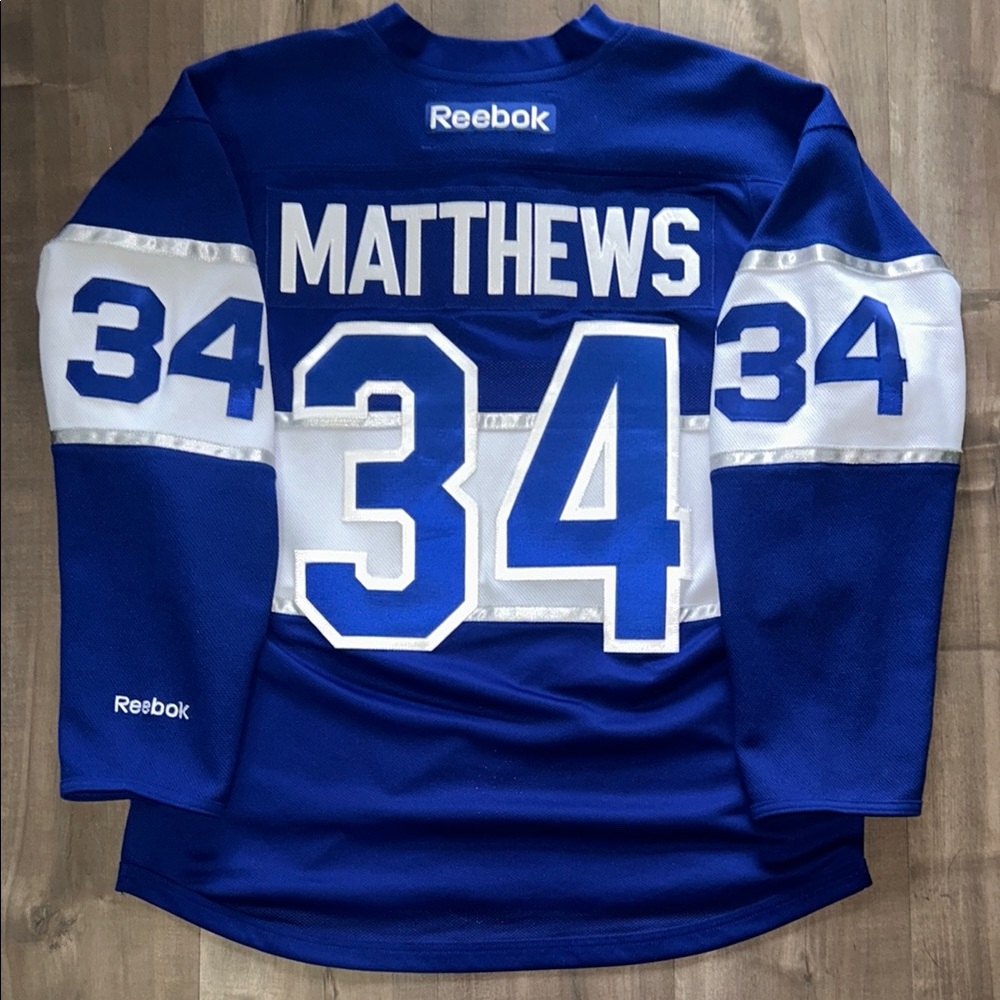Auston Matthews Toronto Maple Leafs Centennial Classic Reebok NHL Jersey